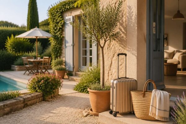 Ancienne bastide avec piscine et tennis