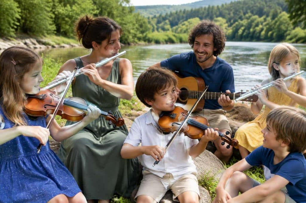 Voyage musical jeune public avec la cie au fil de l’eau