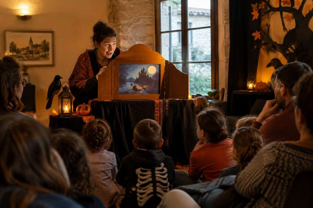 Spectacle kamishibaï du frisson pour petits et grands au Beausset