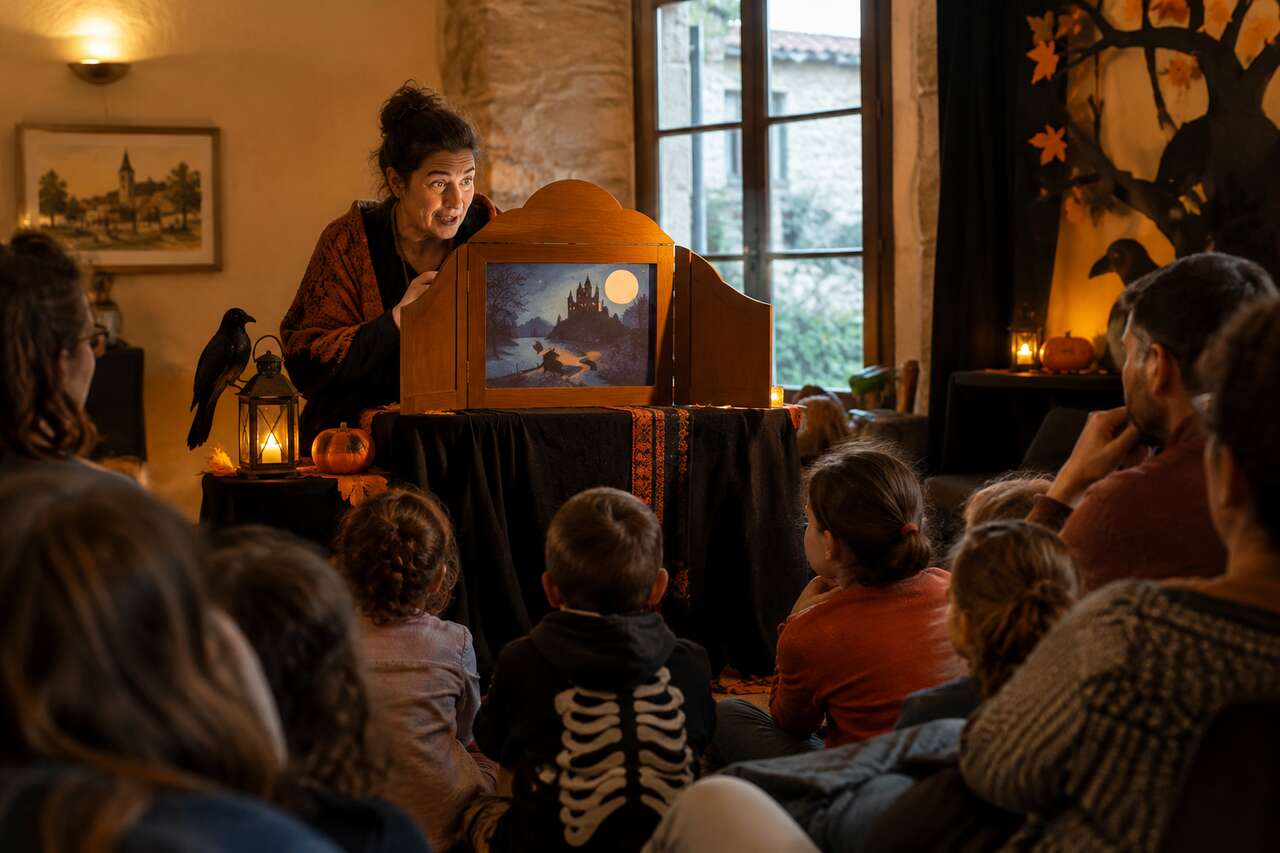 Spectacle kamishibaï du frisson pour petits et grands au Beausset