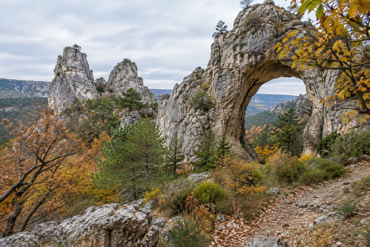 Découverte du karst au parc naturel des 4 Frères en novembre