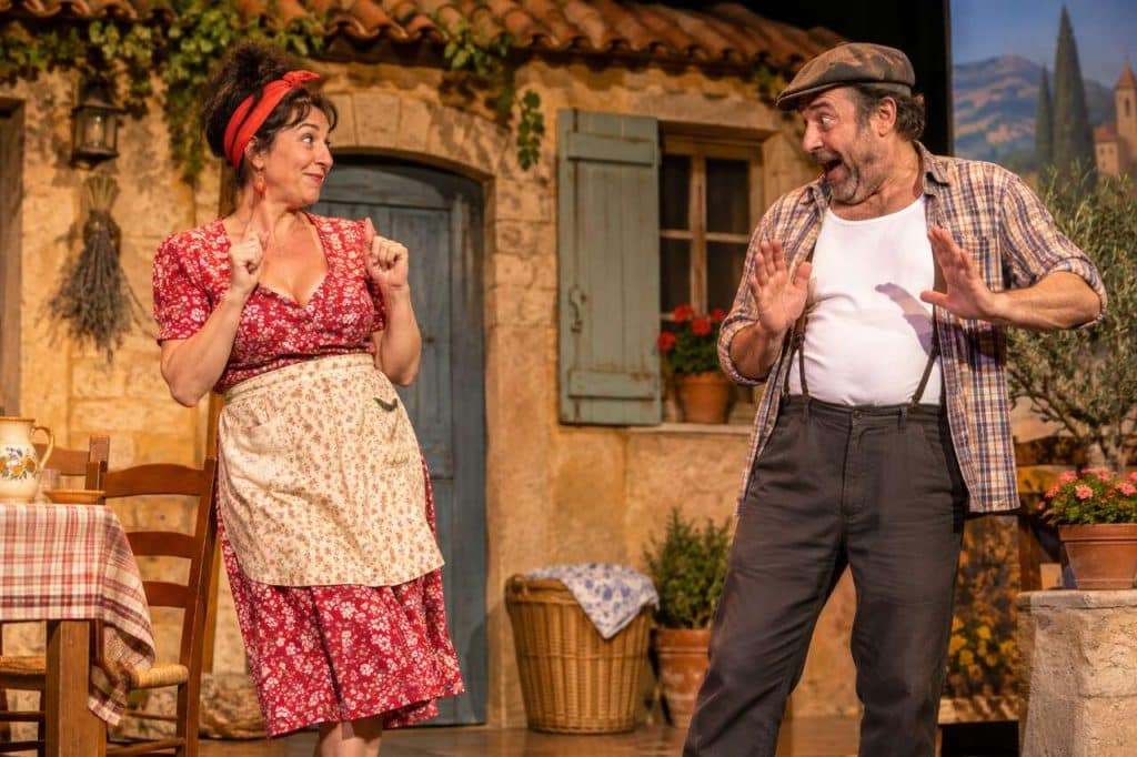 Comédie pagnolesque au théâtre du Beausset avec Gigi et Jeannot