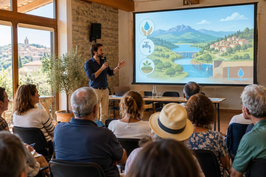 Conférence sur la gestion de l’eau au Beausset dimanche après-midi